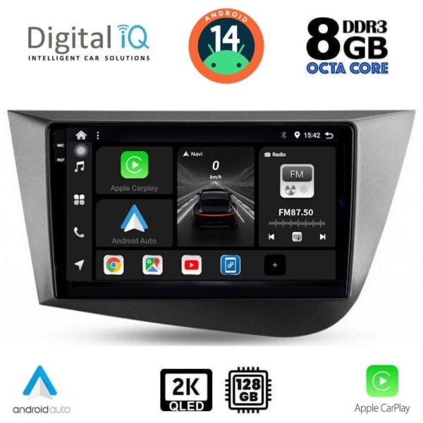 AIN-139909 - Digital iQ - DIGITAL IQ BXF 11574_CPAA (9inc) MULTIMEDIA TABLET for SEAT LEON mod. 2005-2012 - ALL IN POINT - LEFKELIS.GR