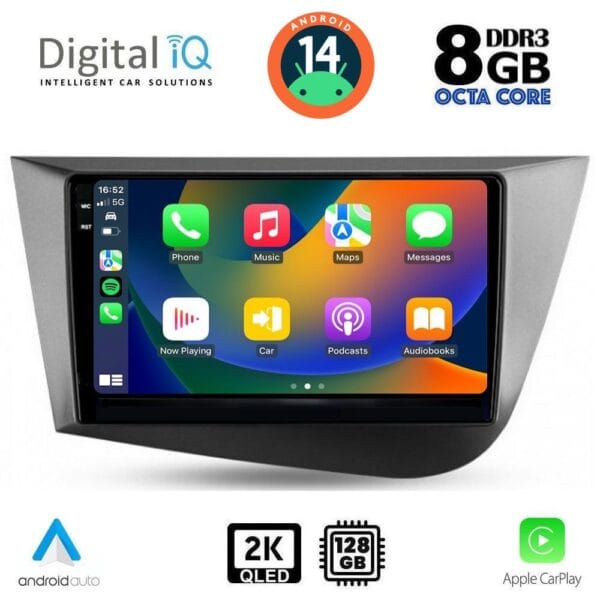 DIGITAL IQ BXF 8574_CPAA (9inc) MULTIMEDIA TABLET for SEAT LEON mod. 2005-2012 - Image 2