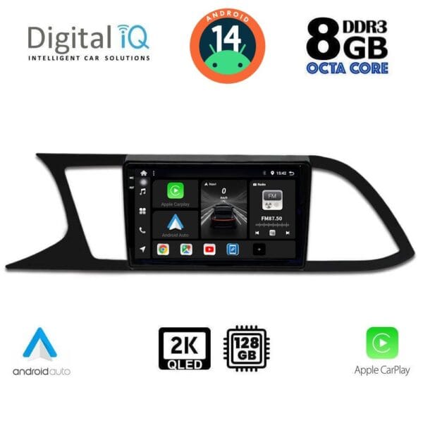 AIN-139910 - Digital iQ - DIGITAL IQ BXF 11575_CPAA (9inc) MULTIMEDIA TABLET for SEAT LEON mod. 2012-2021 - ALL IN POINT - LEFKELIS.GR