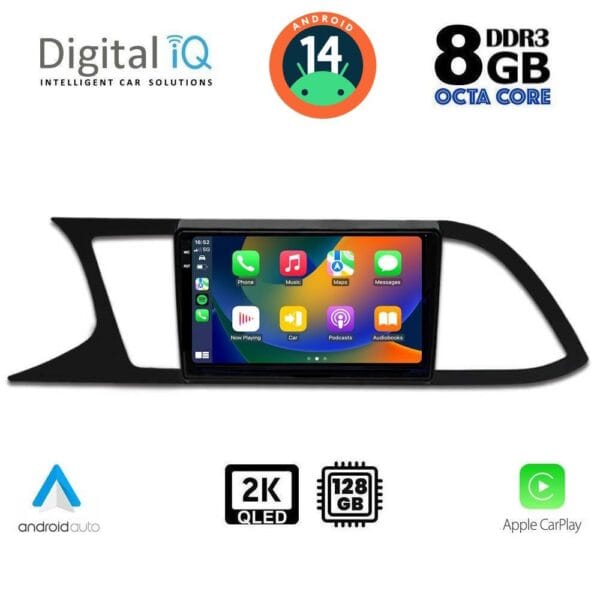 DIGITAL IQ BXF 11575_CPAA (9inc) MULTIMEDIA TABLET for SEAT LEON mod. 2012-2021 - Image 2