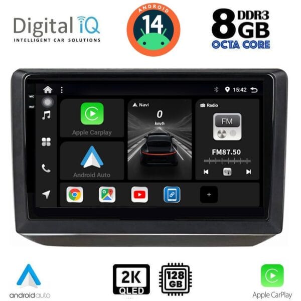 AIN-139547 - Digital iQ - DIGITAL IQ BXF 11581_CPAA (10inc) MULTIMEDIA TABLET for SKODA FABIA mod. 2008-2014 - ALL IN POINT - LEFKELIS.GR