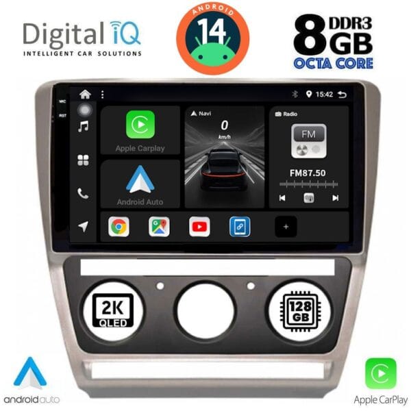 AIN-139545 - Digital iQ - DIGITAL IQ BXF 11595_CPAA (10inc) MULTIMEDIA TABLET for SKODA OCTAVIA 5 mod. 2005-2012 - ALL IN POINT - LEFKELIS.GR