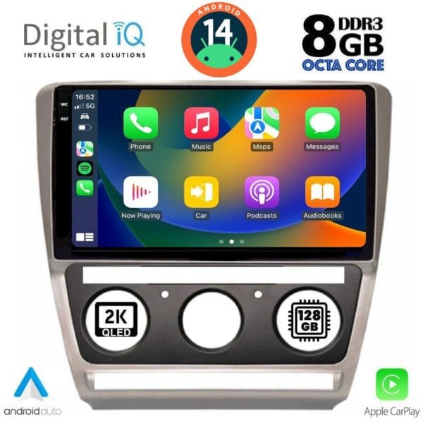 DIGITAL IQ BXF 11595_CPAA (10inc) MULTIMEDIA TABLET for SKODA OCTAVIA 5 mod. 2005-2012 - Image 2