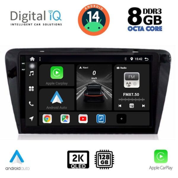 AIN-139544 - Digital iQ - DIGITAL IQ BXF 11597_CPAA (10inc) MULTIMEDIA TABLET for SKODA OCTAVIA 7 mod. 2013-2021 - ALL IN POINT - LEFKELIS.GR