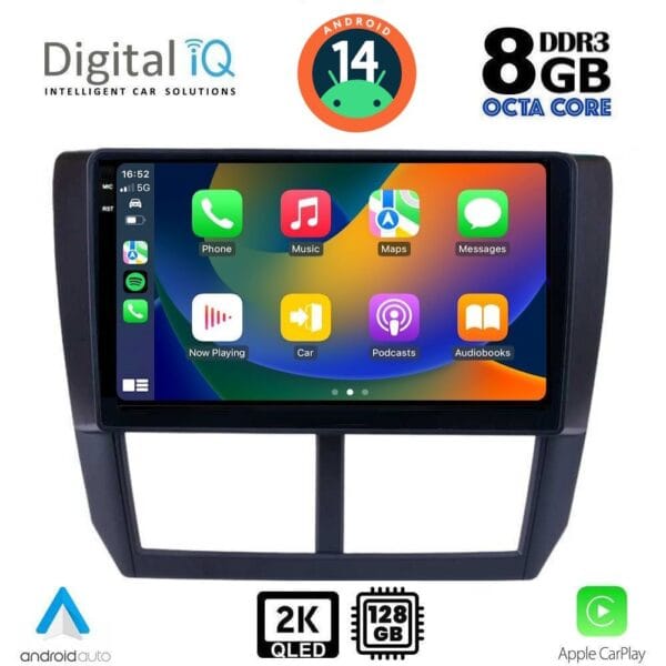 DIGITAL IQ BXF 11662_CPAA (9inc) MULTIMEDIA TABLET for SUBARU FORESTER - IMPREZA - XV mod. 2008-2013 - Image 2