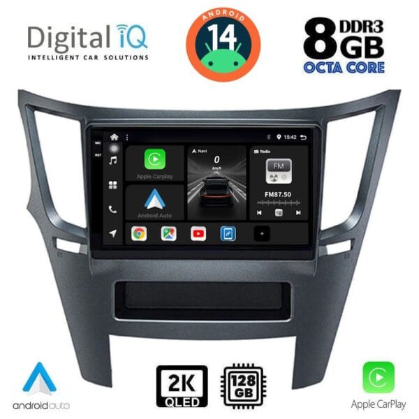 AIN-139919 - Digital iQ - DIGITAL IQ BXF 11667_CPAA (9inc) MULTIMEDIA TABLET for SUBARU LEGACY - OUTBACK mod. 2009-2014 - ALL IN POINT - LEFKELIS.GR