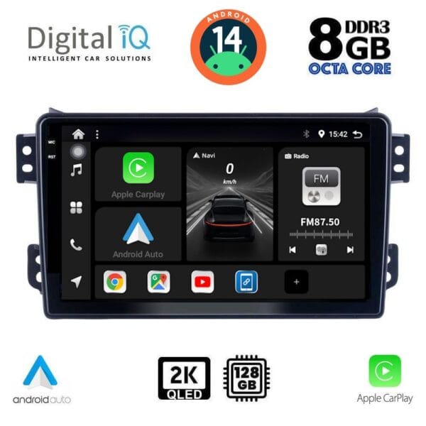 AIN-139884 - Digital iQ - DIGITAL IQ BXF 11682_CPAA (9inc) MULTIMEDIA TABLET for OPEL AGILA - SUZUKI SPLASH mod. 2008> - ALL IN POINT - LEFKELIS.GR