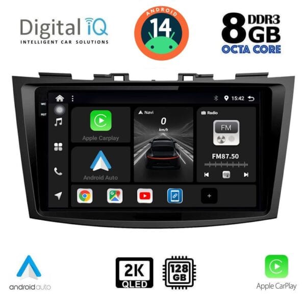 AIN-139926 - Digital iQ - DIGITAL IQ BXF 11685_CPAA (9inc) MULTIMEDIA TABLET for SUZUKI SWIFT mod. 2011-2016 - ALL IN POINT - LEFKELIS.GR