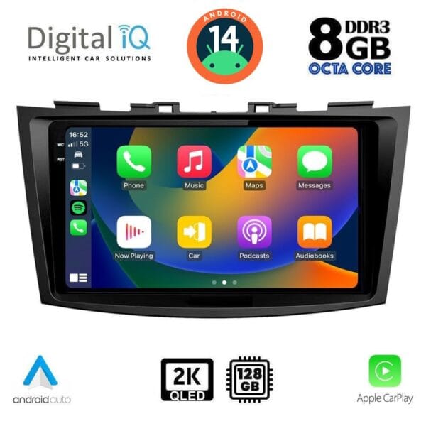DIGITAL IQ BXF 11685_CPAA (9inc) MULTIMEDIA TABLET for SUZUKI SWIFT mod. 2011-2016 - Image 2