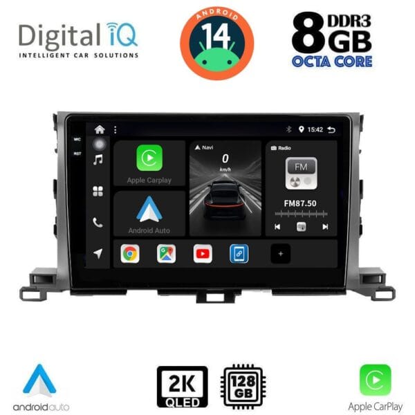AIN-139536 - Digital iQ - DIGITAL IQ BXF 11700_CPAA (10inc) MULTIMEDIA TABLET for TOYOTA HIGHLANDER mod. 2014-2019 - ALL IN POINT - LEFKELIS.GR