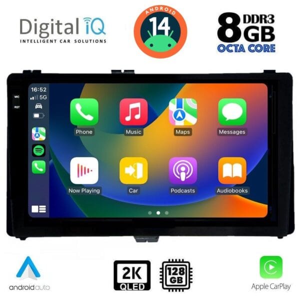 DIGITAL IQ BXF 8703_CPAA (9inc) MULTIMEDIA TABLET for TOYOTA AURIS mod. 2015> – AYGO X mod. 2022> – COROLLA mod. 2017-2019 - Image 2