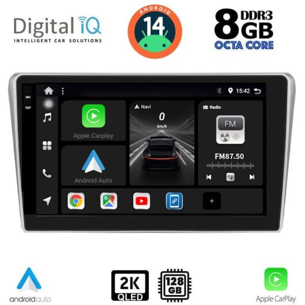 AIN-139931 - Digital iQ - DIGITAL IQ BXF 11704_CPAA (9inc) MULTIMEDIA TABLET for TOYOTA AVENSIS (T25) mod. 2003-2009 - ALL IN POINT - LEFKELIS.GR