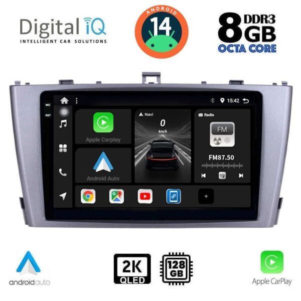AIN-139932 - Digital iQ - DIGITAL IQ BXF 11705_CPAA (9inc) MULTIMEDIA TABLET for TOYOTA AVENSIS (T27) mod. 2009-2015 - ALL IN POINT - LEFKELIS.GR