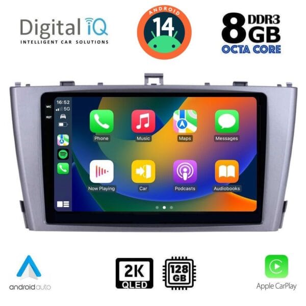 DIGITAL IQ BXF 11705_CPAA (9inc) MULTIMEDIA TABLET for TOYOTA AVENSIS (T27) mod. 2009-2015 - Image 2