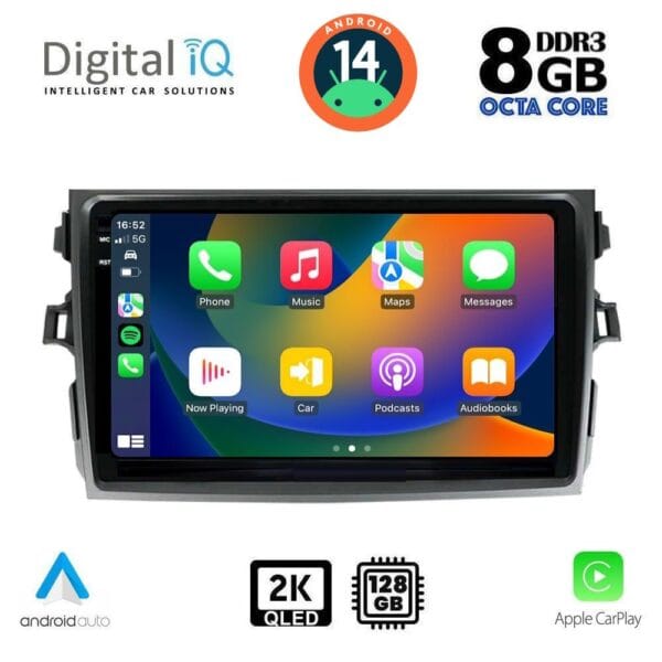 DIGITAL IQ BXF 11713_CPAA (9inc) MULTIMEDIA TABLET for TOYOTA COROLLA 4D mod. 2006-2012 - Image 2