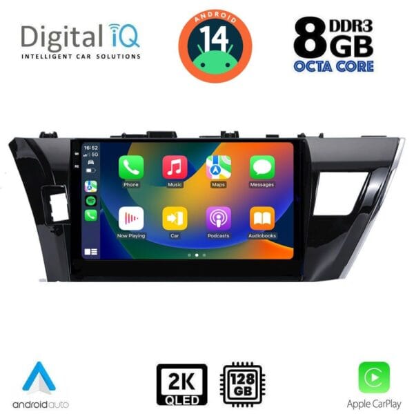 DIGITAL IQ BXF 11714_CPAA (10inc) MULTIMEDIA TABLET for TOYOTA COROLLA mod. 2013-2016 - Image 2