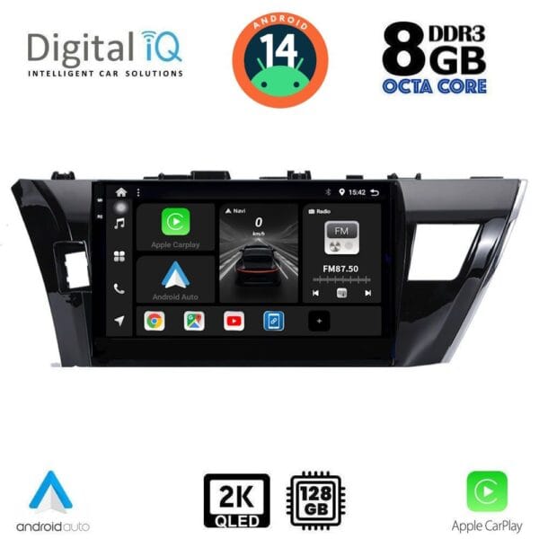 AIN-139530 - Digital iQ - DIGITAL IQ BXF 11714_CPAA (10inc) MULTIMEDIA TABLET for TOYOTA COROLLA mod. 2013-2016 - ALL IN POINT - LEFKELIS.GR