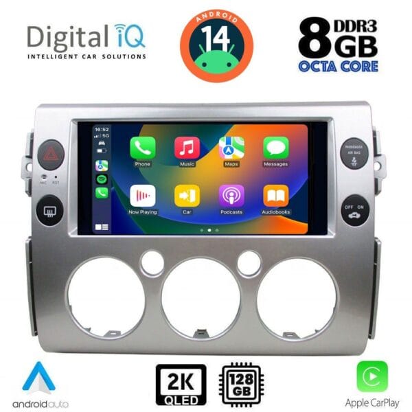 DIGITAL IQ BXF 11717_CPAA (9inc) MULTIMEDIA TABLET for TOYOTA FJ CRUISER mod. 2007-2013 - Image 2