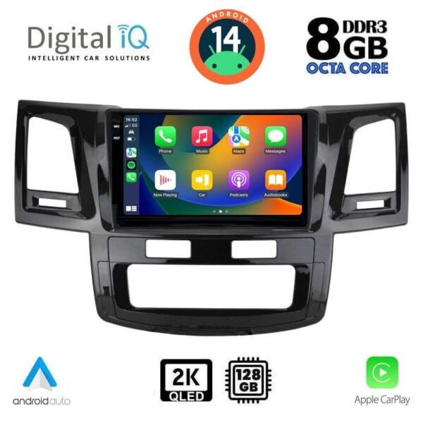 DIGITAL IQ BXF 11720_CPAA (9inc) MULTIMEDIA TABLET for TOYOTA HILUX mod. 2005-2016 - Image 2