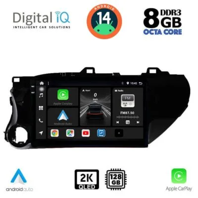 AIN-139527 - Digital iQ - DIGITAL IQ BXF 11721_CPAA (10inc) MULTIMEDIA TABLET for TOYOTA HILUX mod. 2017> - ALL IN POINT - LEFKELIS.GR