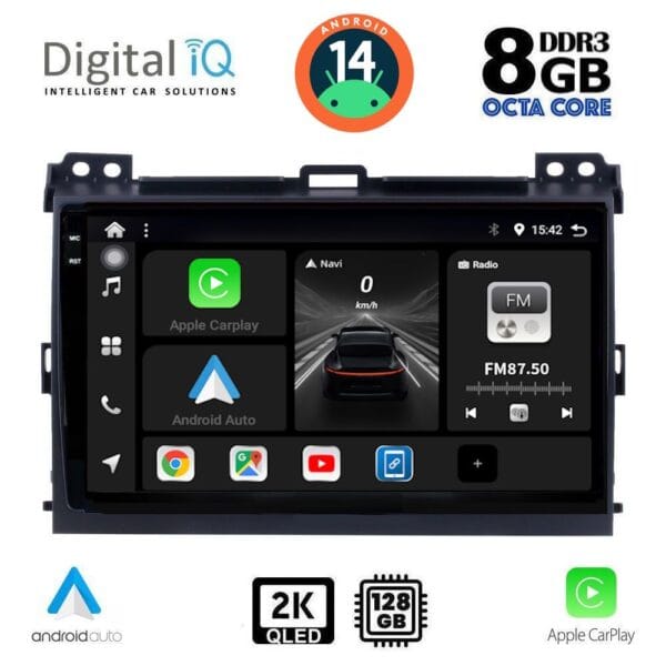 AIN-139951 - Digital iQ - DIGITAL IQ BXF 11723_CPAA (9inc) MULTIMEDIA TABLET for TOYOTA LANDCRUISER mod. 2002-2008 - ALL IN POINT - LEFKELIS.GR