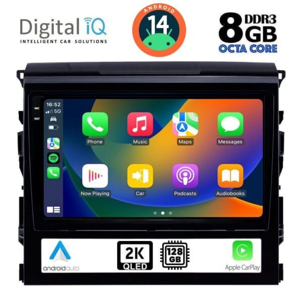DIGITAL IQ BXF 11725_CPAA (9inc) MULTIMEDIA TABLET for TOYOTA LANDCRUISER mod. 2016-2019 - Image 2