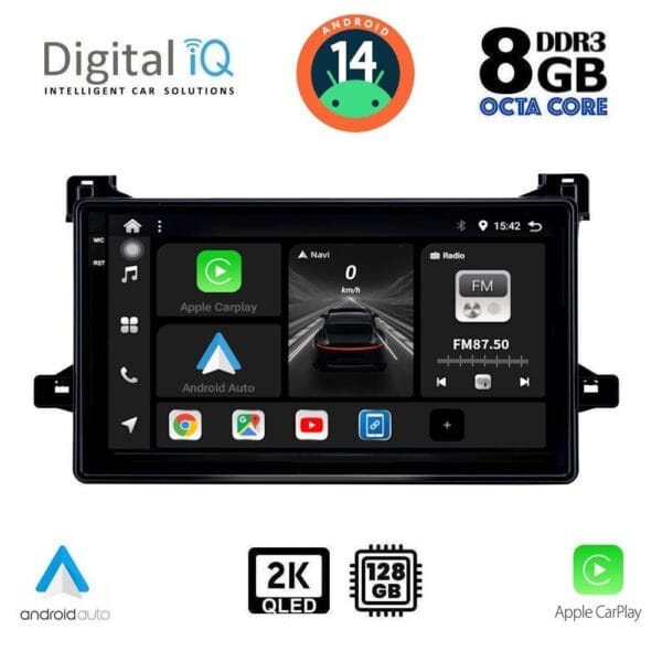 AIN-139727 - Digital iQ - DIGITAL IQ BXF 11727_CPAA (9inc) MULTIMEDIA TABLET for TOYOTA PRIUS mod. 2016-2020 - ALL IN POINT - LEFKELIS.GR
