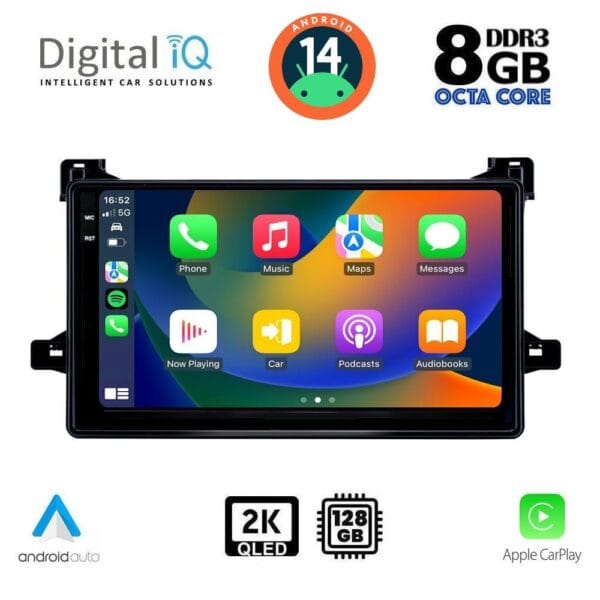 DIGITAL IQ BXF 8727_CPAA (9inc) MULTIMEDIA TABLET for TOYOTA PRIUS mod. 2016-2020 - Image 2