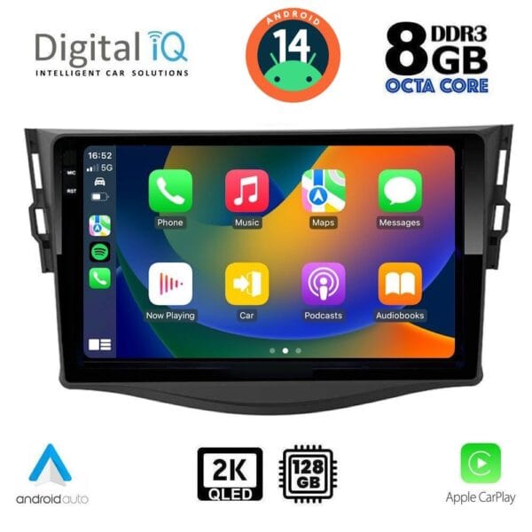 DIGITAL IQ BXF 11731_CPAA (9inc) MULTIMEDIA TABLET for TOYOTA RAV 4 mod. 2006-2012 - Image 2