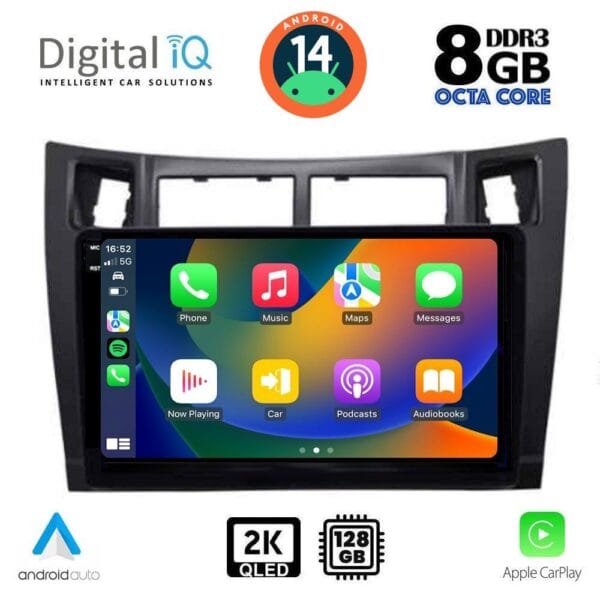 DIGITAL IQ BXF 11736_CPAA (9inc) MULTIMEDIA TABLET for TOYOTA YARIS mod. 2006-2011 - Image 2