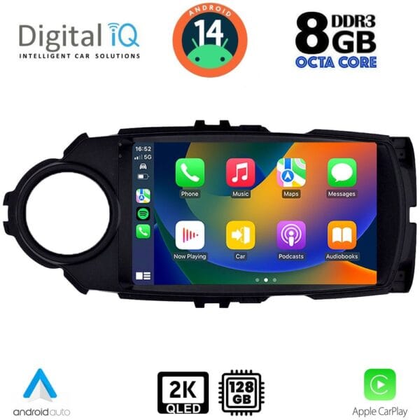 DIGITAL IQ BXF 11737FL_CPAA (9inc) MULTIMEDIA TABLET for TOYOTA YARIS mod. 2015-2020 - Image 2