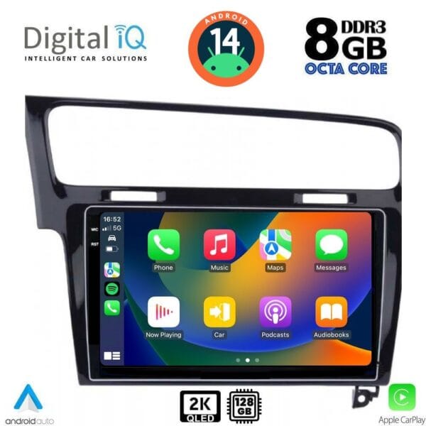 DIGITAL IQ BXF 8747_CPAA (10inc) MULTIMEDIA TABLET for VW GOLF 7 mod. 2013-2020 - Image 2