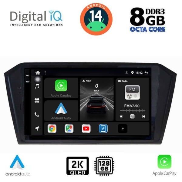 AIN-139516 - Digital iQ - DIGITAL IQ BXF 11750_CPAA (10inc) MULTIMEDIA TABLET for VW PASSAT mod. 2016> - ALL IN POINT - LEFKELIS.GR