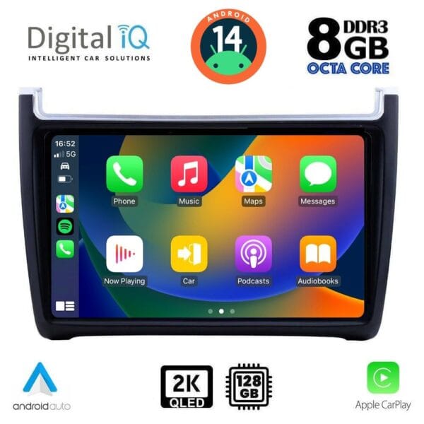 DIGITAL IQ BXF 11757_CPAA (9inc) MULTIMEDIA TABLET for VW POLO mod. 2014-2017 - Image 2