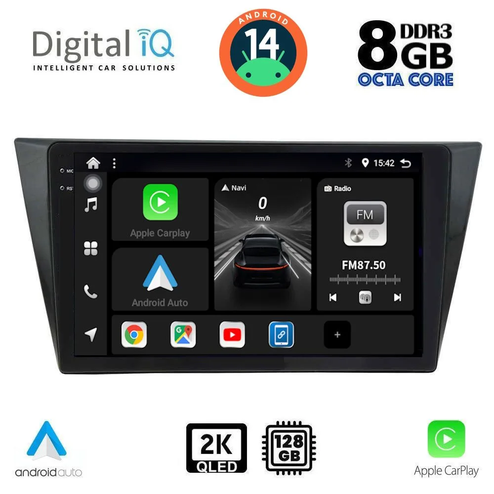 AIN-139514 - Digital iQ - DIGITAL IQ BXF 11761_CPAA (10inc) MULTIMEDIA TABLET for VW TIGUAN mod. 2016> - ALL IN POINT - LEFKELIS.GR