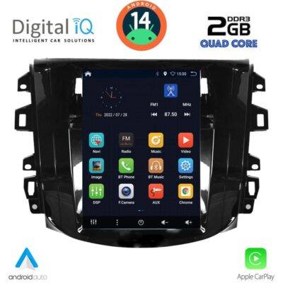 AIN-132461 - Digital iQ - DIGITAL IQ BXC 3856_CPAA TESLA STYLE for NISSAN NAVARA mod. 2018> - ALL IN POINT - LEFKELIS.GR