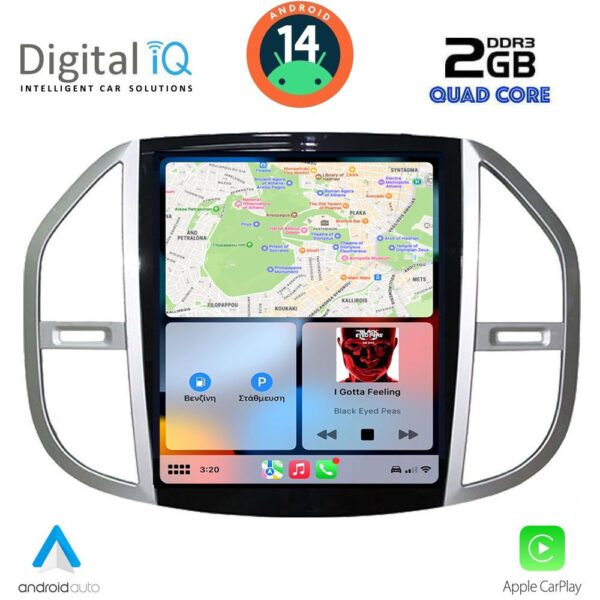 DIGITAL IQ BXC 3960_CPAA TESLA STYLE for MERCEDES VITO mod. 2015> - Image 2