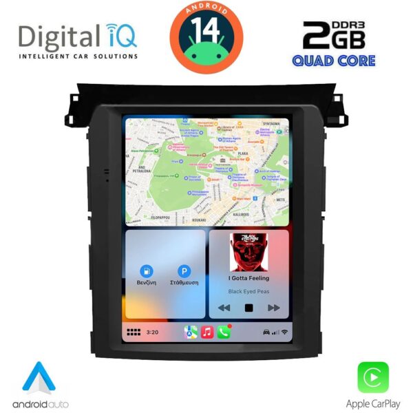 DIGITAL IQ BXC 3961_CPAA TESLA STYLE for SUBARU FORESTER – IMPREZA – XV mod. 2012-2014 - Image 2