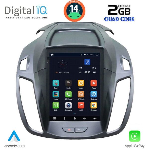 AIN-132472 - Digital iQ - DIGITAL IQ BXC 3964_CPAA TESLA STYLE for FORD KUGA mod. 2013-2019 - ALL IN POINT - LEFKELIS.GR