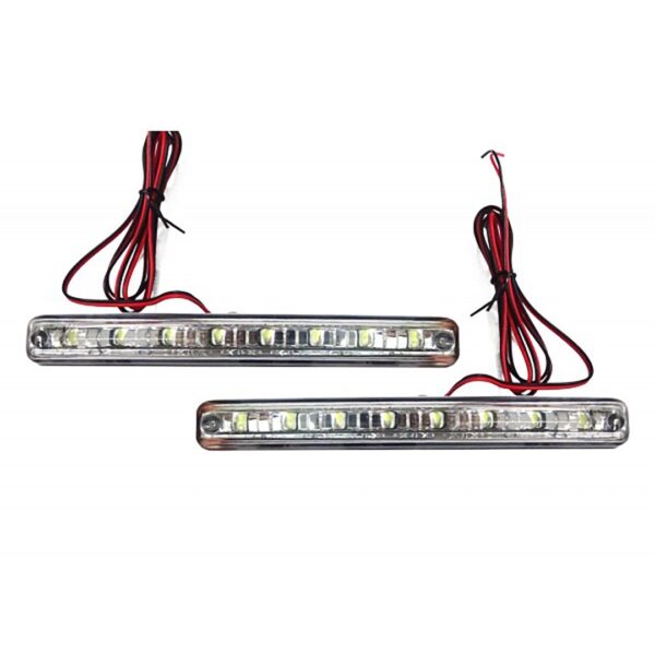 ALL IN POINT DAYLINE ΠΡΟΣΘΕΤΟ ΔΙΕΘΝΗ ΜΕ 8LED 12V 157X18X44mm ΑΣΗΜΙ 2ΤΕΜ. - AIN-164331 LEFKELIS.GR