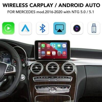 AIN-98636 - Digital iQ - DIGITAL IQ BZ 241 CPAA (CARPLAY / ANDROID AUTO BOX for MERCEDES mod.2014-2018 with NTG 5.0/5.1) - ALL IN POINT - LEFKELIS.GR