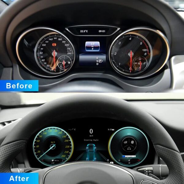 DIGITAL IQ DGU 981_IC (12.3in) MERCEDES CLA C117 / GLA X156 mod. 2013-2019 DIGITAL DASHBOARD - Image 3