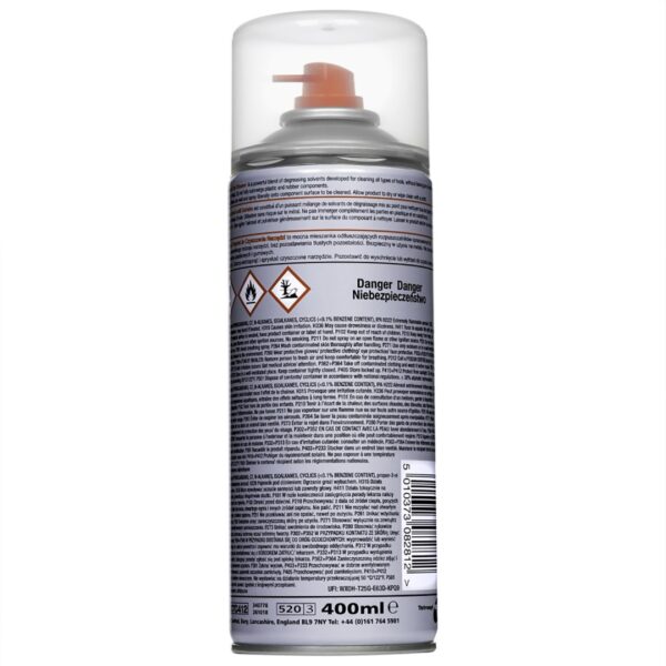 ΚΑΘΑΡΙΣΤΙΚΟ ΣΠΡΕΥ ΕΡΓΑΛΕΙΩΝ CARLUBE TOOL CLEANER 400ML - Image 2