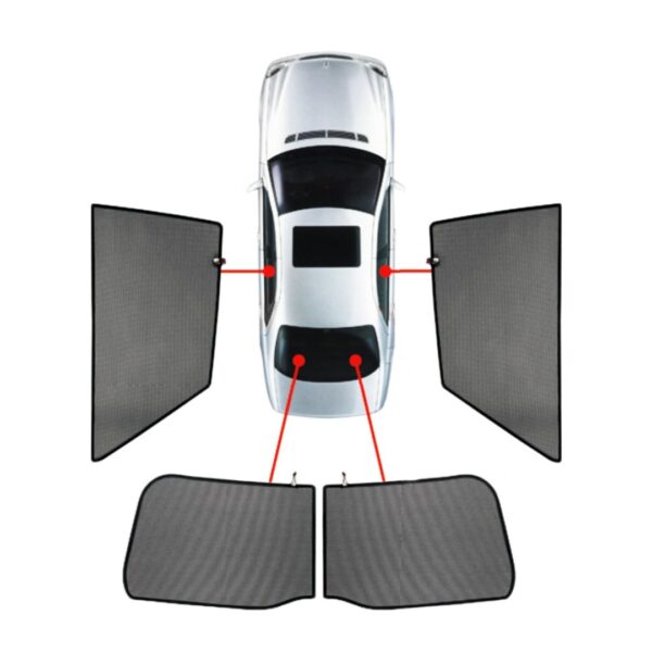 ALL IN POINT ΚΟΥΡΤΙΝΑΚΙΑ ΜΑΡΚΕ CAR SHADES ΓΙΑ VW T-ROC 5D 2017+ - 4 ΤΕΜ. - AIN-160002 iluma.GR