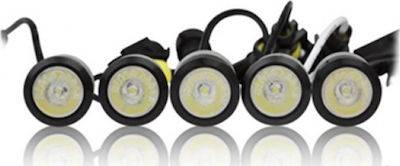 ALL IN POINT ΦΩΤΑ ΗΜΕΡΑΣ DRL 825S 12V ΠΡΟΣΘΕΤΟ DAYTIME ΔΙΕΘΝΗ ΜΕ 10LED 20x15mm  ΑΣΗΜΙ 2ΤΕΜ M-TECH - AIN-175115 LEFKELIS.GR