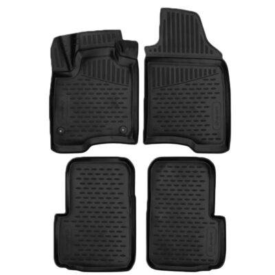ALL IN POINT ΜΑΡΚΕ ΠΑΤΑΚΙΑ ΣΕ ΣΚΑΦΗ TPE ΛΑΣΤΙΧΟ ΓΙΑ FIAT PANDA 5D 2011+   ΣΕ ΜΑΥΡΟ ΧΡΩΜΑ NOVLINE - 4 ΤΕΜ.? - AIN-176235 LEFKELIS.GR