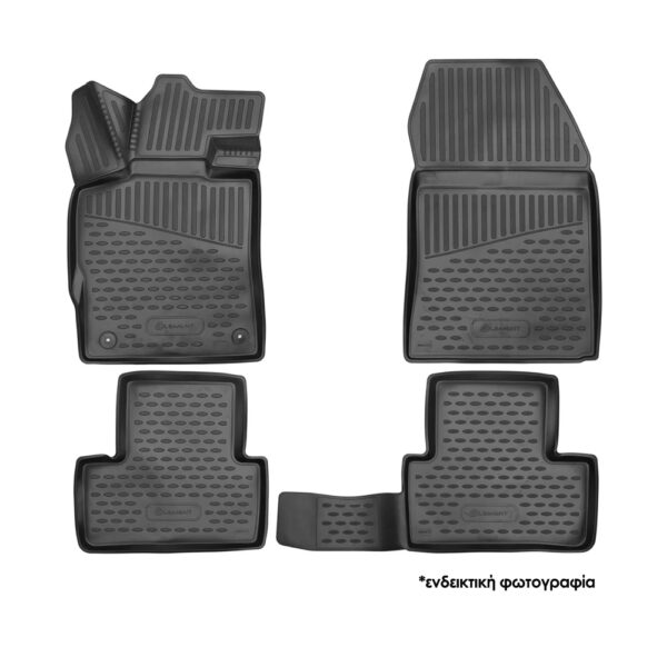 ALL IN POINT ΜΑΡΚΕ ΠΑΤΑΚΙΑ ΣΕ ΣΚΑΦΗ TPE ΛΑΣΤΙΧΟ ΓΙΑ MITSUBISHI OUTLANDER 2022+ ΣΕ ΜΑΥΡΟ ΧΡΩΜΑ NOVLINE - 4 ΤΕΜ. - AIN-180276 LEFKELIS.GR