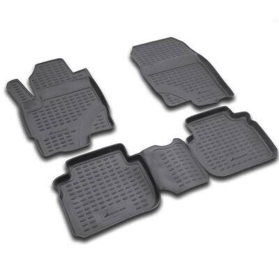 ALL IN POINT ΜΑΡΚΕ ΠΑΤΑΚΙΑ ΣΕ ΣΚΑΦΗ TPE ΛΑΣΤΙΧΟ ΓΙΑ KIA PICANTO 5D 2011-08/2017   ΣΕ ΜΑΥΡΟ ΧΡΩΜΑ NOVLINE - 4 ΤΕΜ. - AIN-176195 LEFKELIS.GR