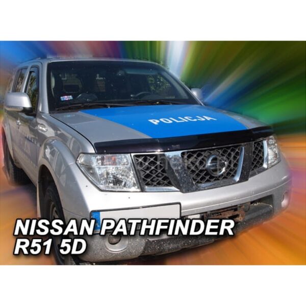ALL IN POINT ΑΝΕΜΟΘΡΑΥΣΤΗΣ ΚΑΠΩ ΑΥΤΟΚΙΝΗΤΟΥ ΓΙΑ NISSAN NAVARA D40 2004-2010 / PATHFINDER 5D 2005-2012 ΑΠΟ ΕΥΚΑΜΠΤΟ ΦΙΜΕ ΠΛΑΣΤΙΚΟ HEKO - 1 ΤΕΜ. - AIN-161175 iluma.GR