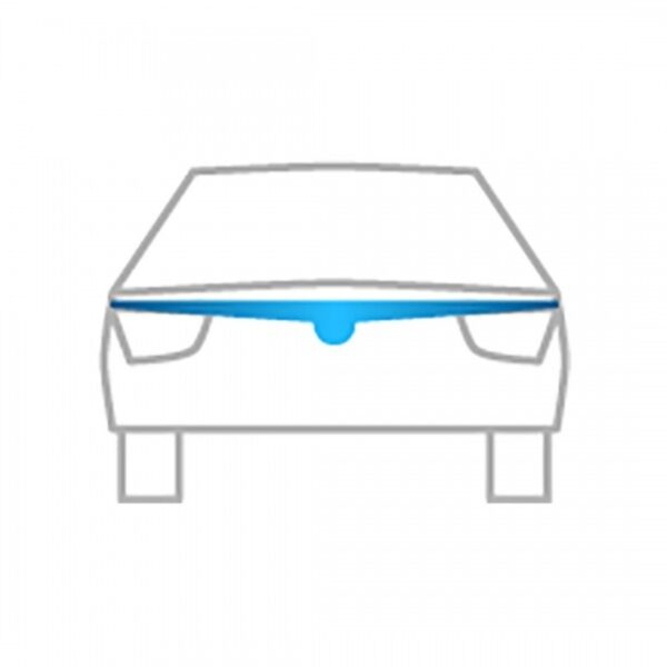 ΑΝΕΜΟΘΡΑΥΣΤΗΣ ΚΑΠΩ ΑΥΤΟΚΙΝΗΤΟΥ ΓΙΑ NISSAN NAVARA D40 2004-2010 / PATHFINDER 5D 2005-2012 ΑΠΟ ΕΥΚΑΜΠΤΟ ΦΙΜΕ ΠΛΑΣΤΙΚΟ HEKO - 1 ΤΕΜ. - Image 2